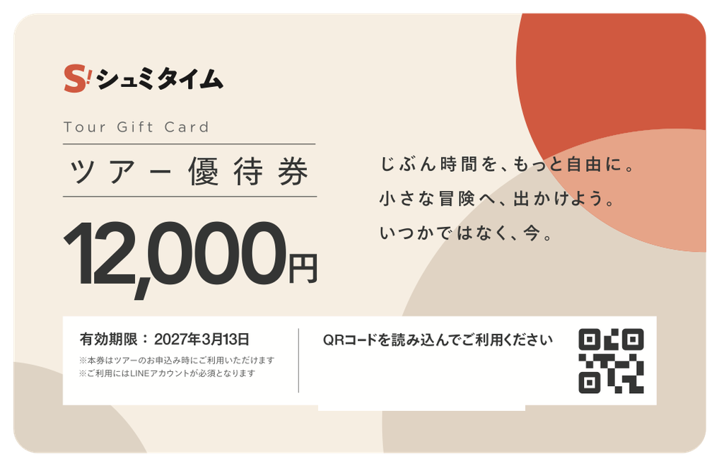 ツアー優待券